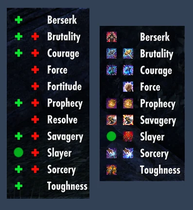 NQOL Buffs and Debuffs monitor displayed over ESO gameplay